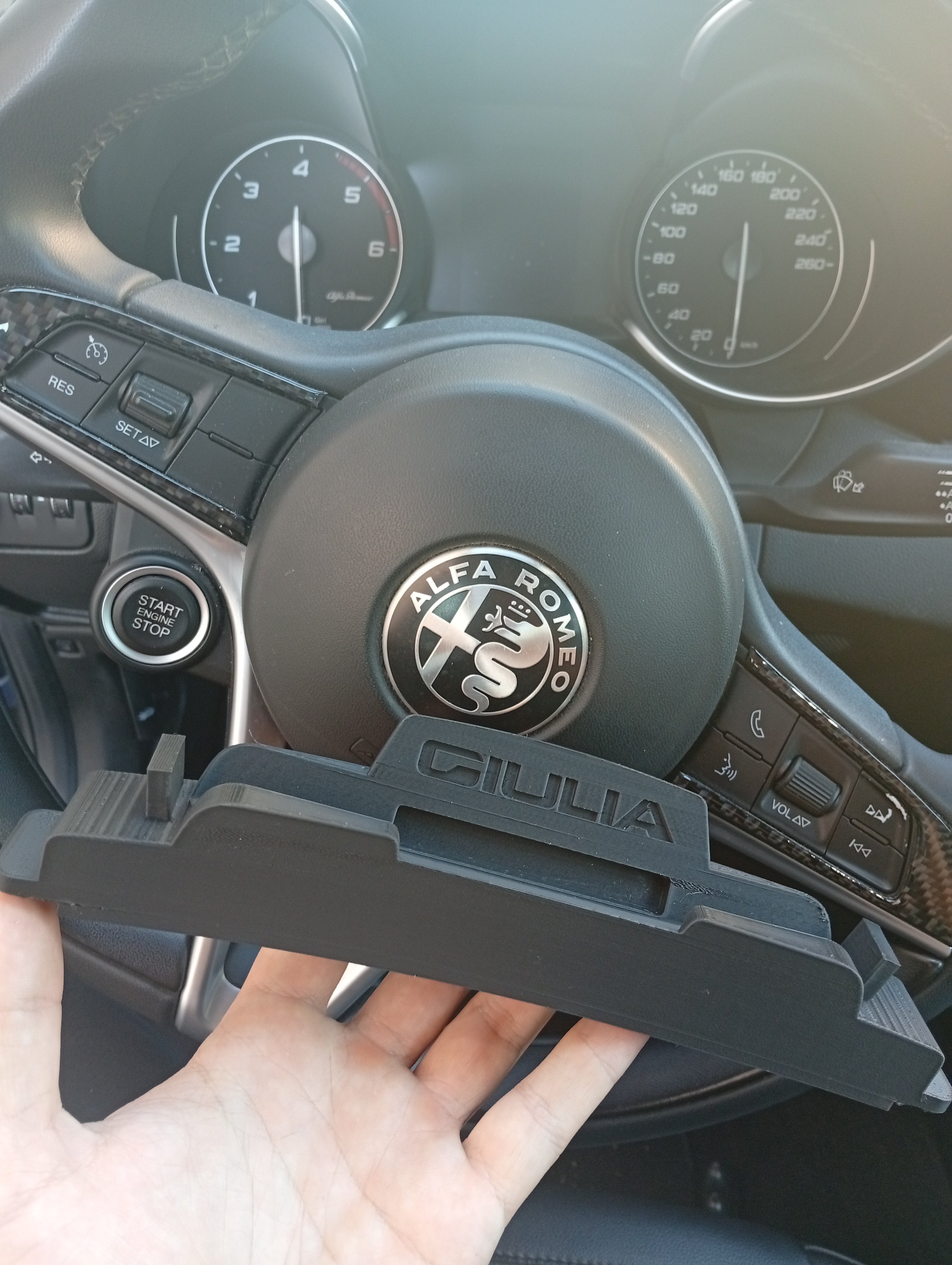 Porta Telefono (Phone Holder) Alfa Romeo Giulia